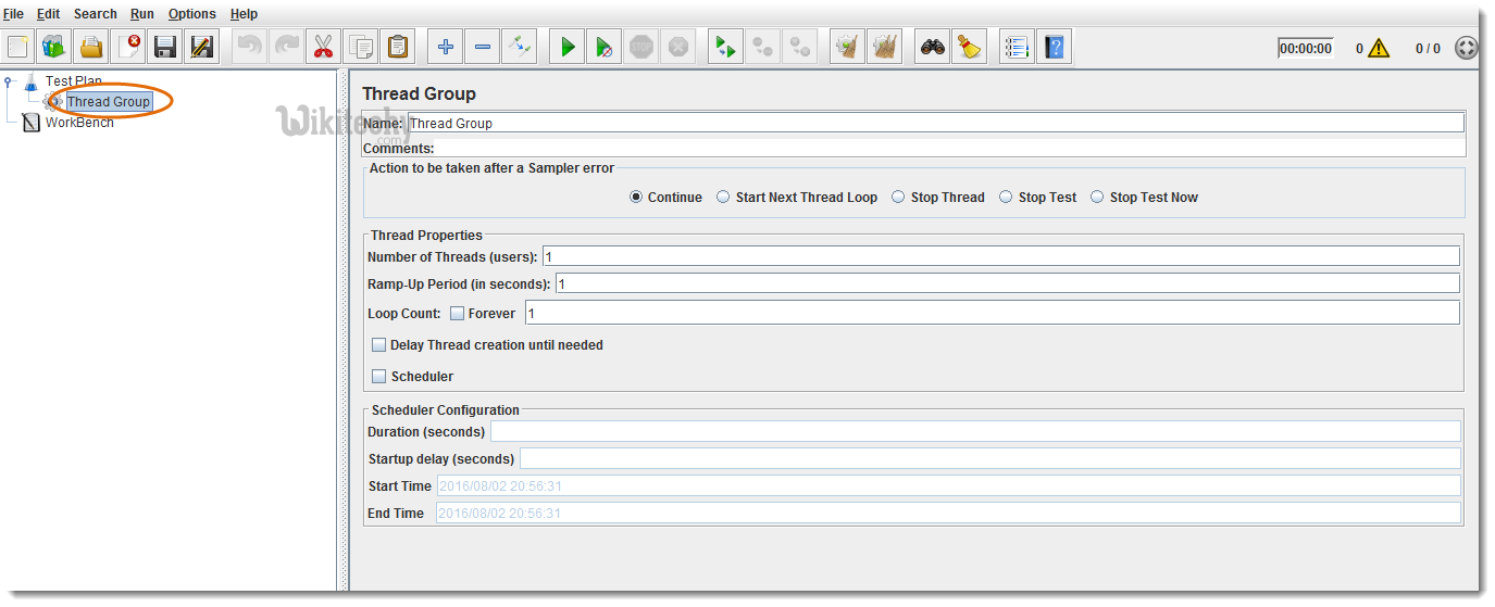  configuration of threadgroup